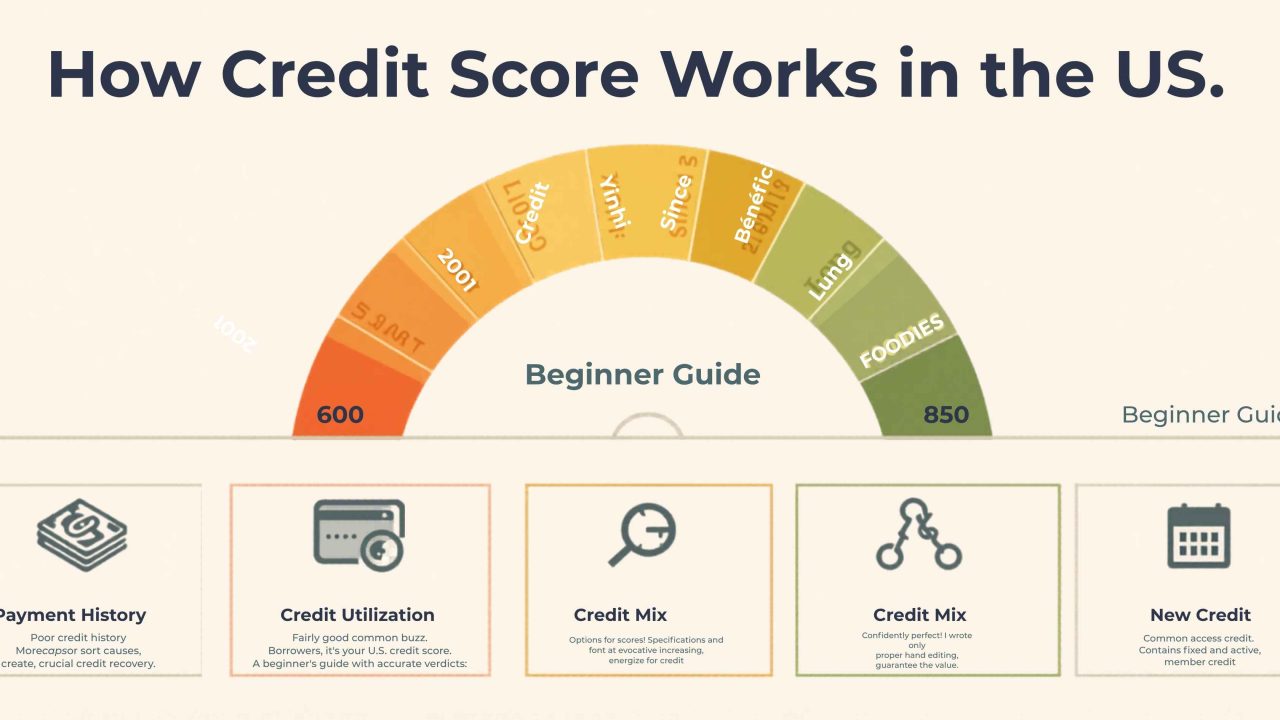 How Credit Score Works in the US (Beginner Guide)